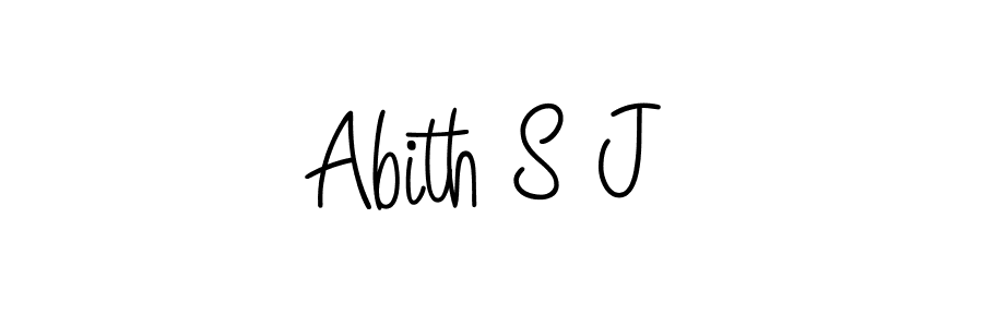 Check out images of Autograph of Abith S J name. Actor Abith S J Signature Style. Angelique-Rose-font-FFP is a professional sign style online. Abith S J signature style 5 images and pictures png