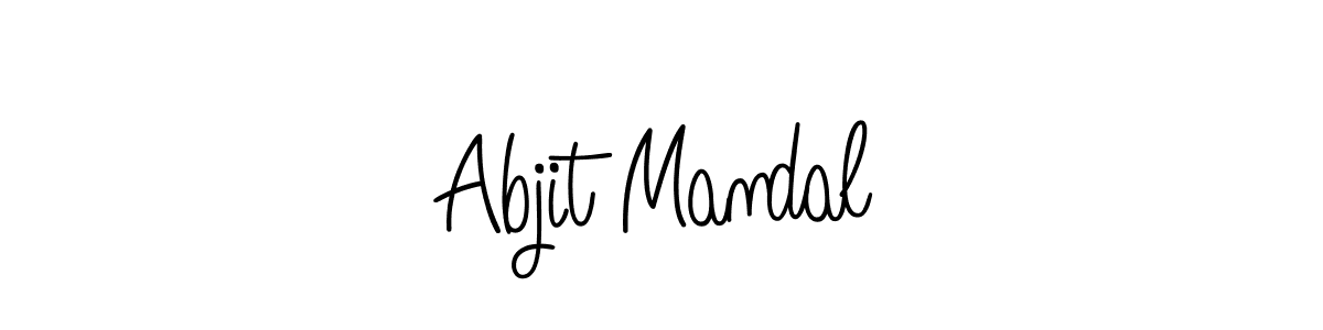 Similarly Angelique-Rose-font-FFP is the best handwritten signature design. Signature creator online .You can use it as an online autograph creator for name Abjit Mandal. Abjit Mandal signature style 5 images and pictures png