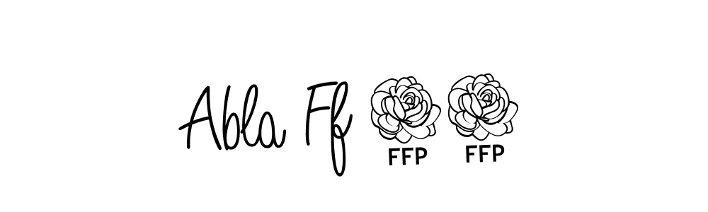 if you are searching for the best signature style for your name Abla Ff 99. so please give up your signature search. here we have designed multiple signature styles  using Angelique-Rose-font-FFP. Abla Ff 99 signature style 5 images and pictures png