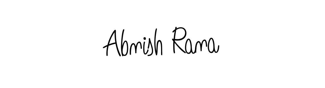 You can use this online signature creator to create a handwritten signature for the name Abnish Rana. This is the best online autograph maker. Abnish Rana signature style 5 images and pictures png