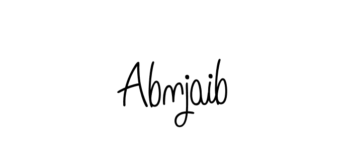 Check out images of Autograph of Abnjaib name. Actor Abnjaib Signature Style. Angelique-Rose-font-FFP is a professional sign style online. Abnjaib signature style 5 images and pictures png