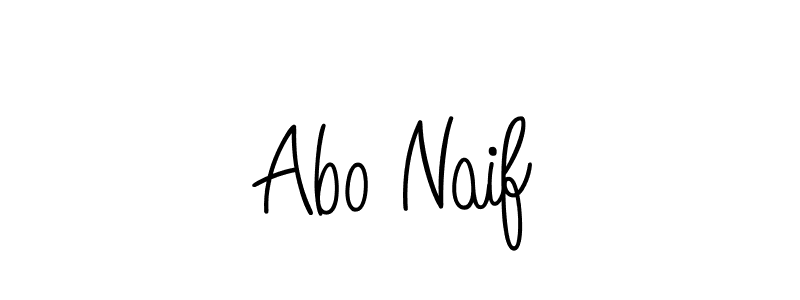 Create a beautiful signature design for name Abo Naif. With this signature (Angelique-Rose-font-FFP) fonts, you can make a handwritten signature for free. Abo Naif signature style 5 images and pictures png