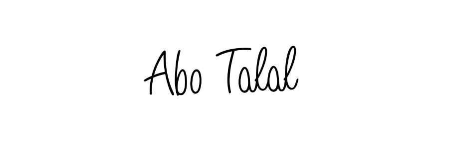 Also we have Abo Talal name is the best signature style. Create professional handwritten signature collection using Angelique-Rose-font-FFP autograph style. Abo Talal signature style 5 images and pictures png