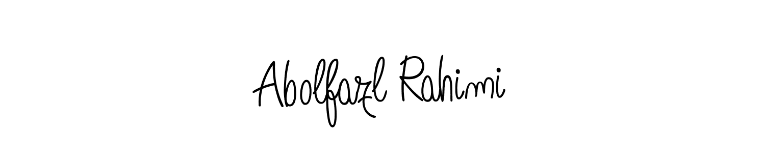 How to Draw Abolfazl Rahimi signature style? Angelique-Rose-font-FFP is a latest design signature styles for name Abolfazl Rahimi. Abolfazl Rahimi signature style 5 images and pictures png