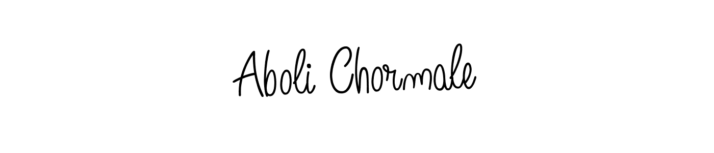 Check out images of Autograph of Aboli Chormale name. Actor Aboli Chormale Signature Style. Angelique-Rose-font-FFP is a professional sign style online. Aboli Chormale signature style 5 images and pictures png