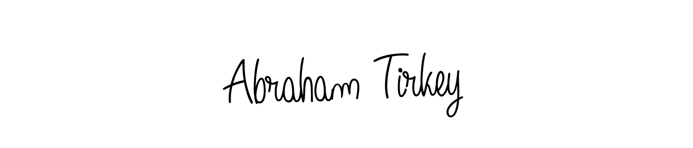 Here are the top 10 professional signature styles for the name Abraham Tirkey. These are the best autograph styles you can use for your name. Abraham Tirkey signature style 5 images and pictures png