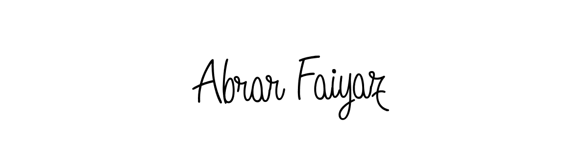 This is the best signature style for the Abrar Faiyaz name. Also you like these signature font (Angelique-Rose-font-FFP). Mix name signature. Abrar Faiyaz signature style 5 images and pictures png