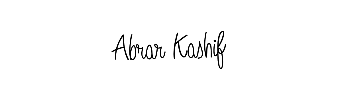 Design your own signature with our free online signature maker. With this signature software, you can create a handwritten (Angelique-Rose-font-FFP) signature for name Abrar Kashif. Abrar Kashif signature style 5 images and pictures png