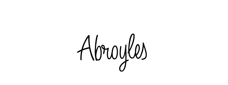 Here are the top 10 professional signature styles for the name Abroyles. These are the best autograph styles you can use for your name. Abroyles signature style 5 images and pictures png