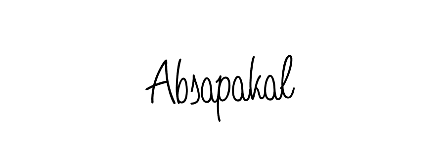 Also You can easily find your signature by using the search form. We will create Absapakal name handwritten signature images for you free of cost using Angelique-Rose-font-FFP sign style. Absapakal signature style 5 images and pictures png
