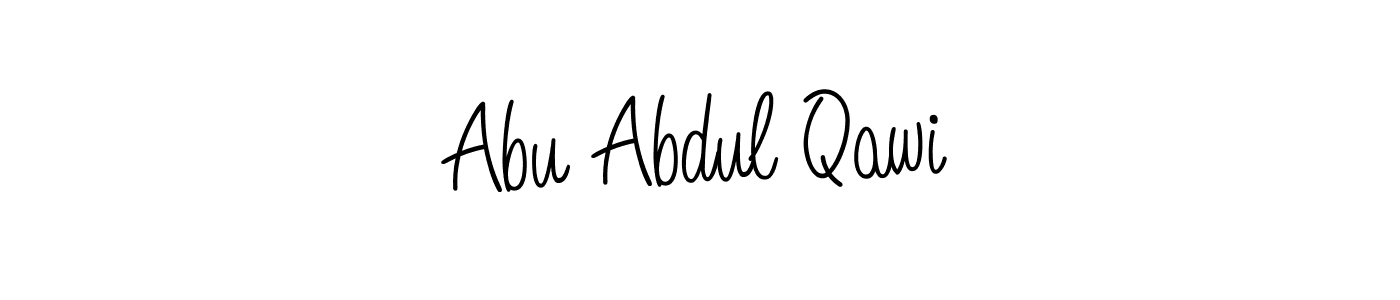 Best and Professional Signature Style for Abu Abdul Qawi. Angelique-Rose-font-FFP Best Signature Style Collection. Abu Abdul Qawi signature style 5 images and pictures png