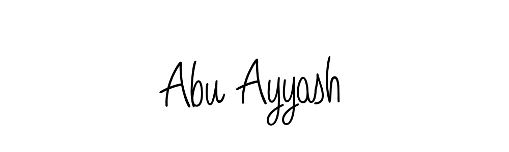 Once you've used our free online signature maker to create your best signature Angelique-Rose-font-FFP style, it's time to enjoy all of the benefits that Abu Ayyash name signing documents. Abu Ayyash signature style 5 images and pictures png