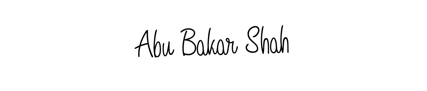 Once you've used our free online signature maker to create your best signature Angelique-Rose-font-FFP style, it's time to enjoy all of the benefits that Abu Bakar Shah name signing documents. Abu Bakar Shah signature style 5 images and pictures png