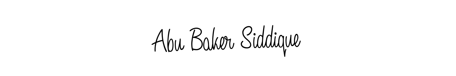 How to make Abu Baker Siddique signature? Angelique-Rose-font-FFP is a professional autograph style. Create handwritten signature for Abu Baker Siddique name. Abu Baker Siddique signature style 5 images and pictures png