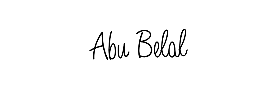The best way (Angelique-Rose-font-FFP) to make a short signature is to pick only two or three words in your name. The name Abu Belal include a total of six letters. For converting this name. Abu Belal signature style 5 images and pictures png