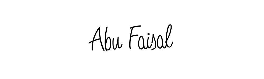 Make a beautiful signature design for name Abu Faisal. Use this online signature maker to create a handwritten signature for free. Abu Faisal signature style 5 images and pictures png