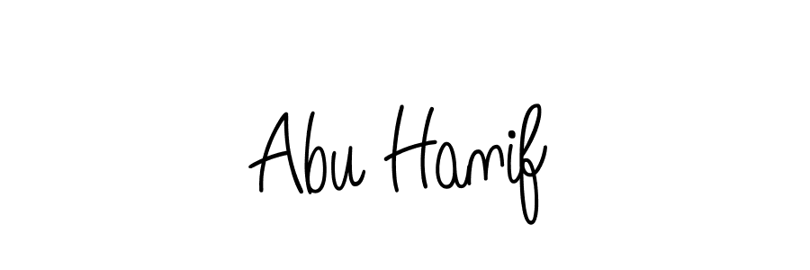 Make a beautiful signature design for name Abu Hanif. Use this online signature maker to create a handwritten signature for free. Abu Hanif signature style 5 images and pictures png