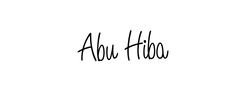 Make a beautiful signature design for name Abu Hiba. Use this online signature maker to create a handwritten signature for free. Abu Hiba signature style 5 images and pictures png