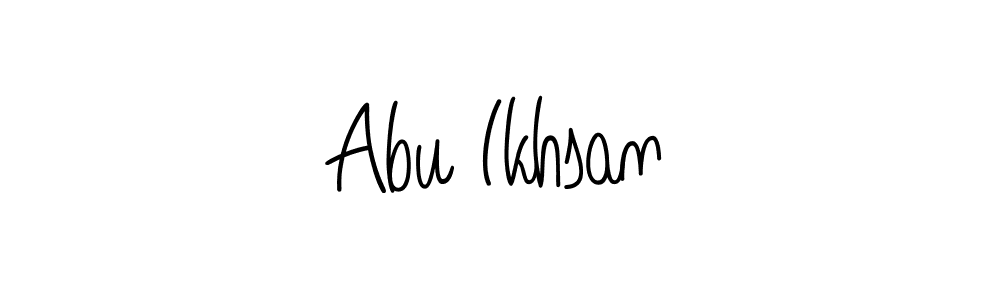 Check out images of Autograph of Abu Ikhsan name. Actor Abu Ikhsan Signature Style. Angelique-Rose-font-FFP is a professional sign style online. Abu Ikhsan signature style 5 images and pictures png