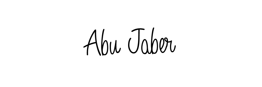 if you are searching for the best signature style for your name Abu Jaber. so please give up your signature search. here we have designed multiple signature styles  using Angelique-Rose-font-FFP. Abu Jaber signature style 5 images and pictures png
