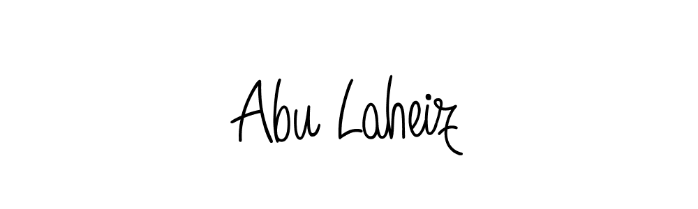 Create a beautiful signature design for name Abu Laheiz. With this signature (Angelique-Rose-font-FFP) fonts, you can make a handwritten signature for free. Abu Laheiz signature style 5 images and pictures png