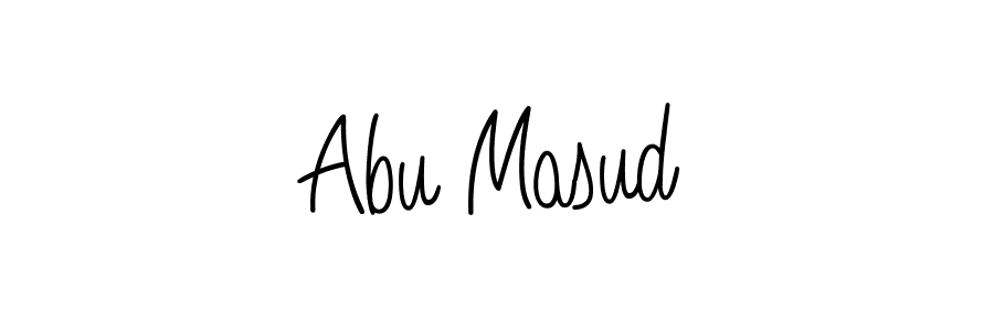 Create a beautiful signature design for name Abu Masud. With this signature (Angelique-Rose-font-FFP) fonts, you can make a handwritten signature for free. Abu Masud signature style 5 images and pictures png