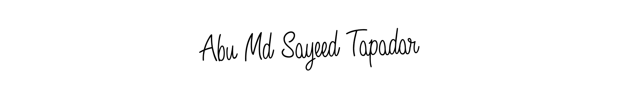 This is the best signature style for the Abu Md Sayeed Tapadar name. Also you like these signature font (Angelique-Rose-font-FFP). Mix name signature. Abu Md Sayeed Tapadar signature style 5 images and pictures png