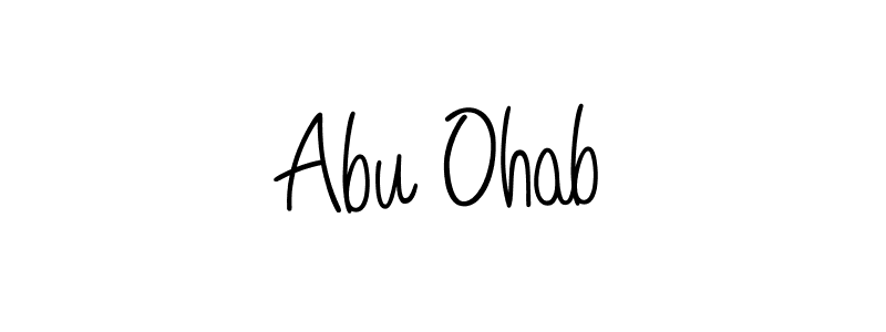 Make a short Abu Ohab signature style. Manage your documents anywhere anytime using Angelique-Rose-font-FFP. Create and add eSignatures, submit forms, share and send files easily. Abu Ohab signature style 5 images and pictures png