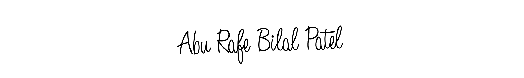 How to Draw Abu Rafe Bilal Patel signature style? Angelique-Rose-font-FFP is a latest design signature styles for name Abu Rafe Bilal Patel. Abu Rafe Bilal Patel signature style 5 images and pictures png