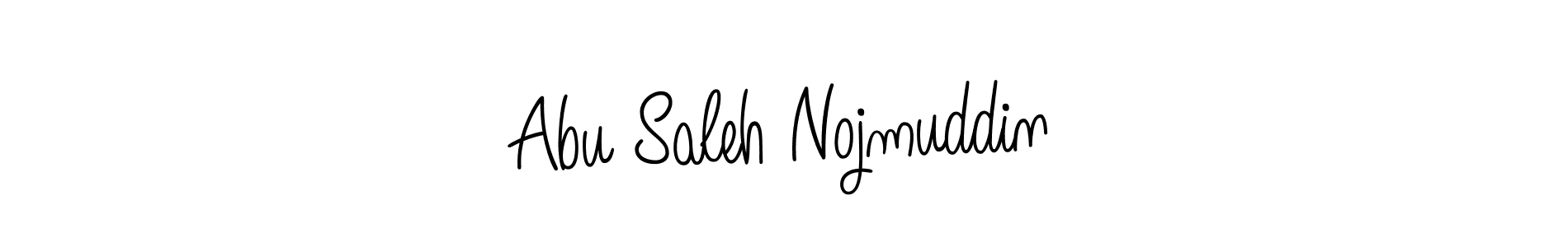 Also we have Abu Saleh Nojmuddin name is the best signature style. Create professional handwritten signature collection using Angelique-Rose-font-FFP autograph style. Abu Saleh Nojmuddin signature style 5 images and pictures png