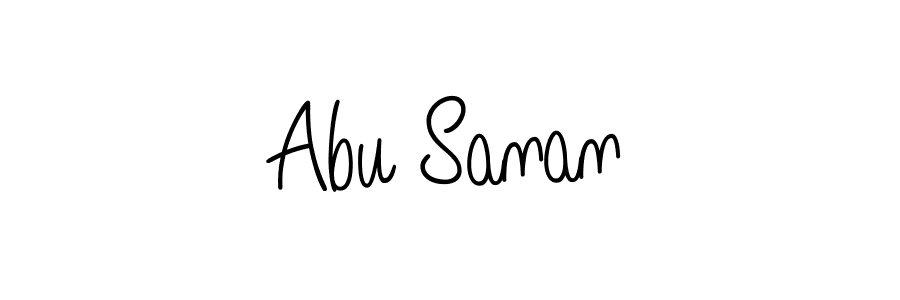 Check out images of Autograph of Abu Sanan name. Actor Abu Sanan Signature Style. Angelique-Rose-font-FFP is a professional sign style online. Abu Sanan signature style 5 images and pictures png