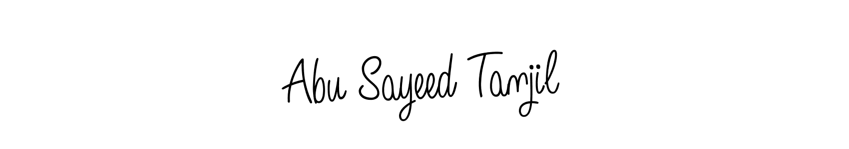 How to Draw Abu Sayeed Tanjil signature style? Angelique-Rose-font-FFP is a latest design signature styles for name Abu Sayeed Tanjil. Abu Sayeed Tanjil signature style 5 images and pictures png