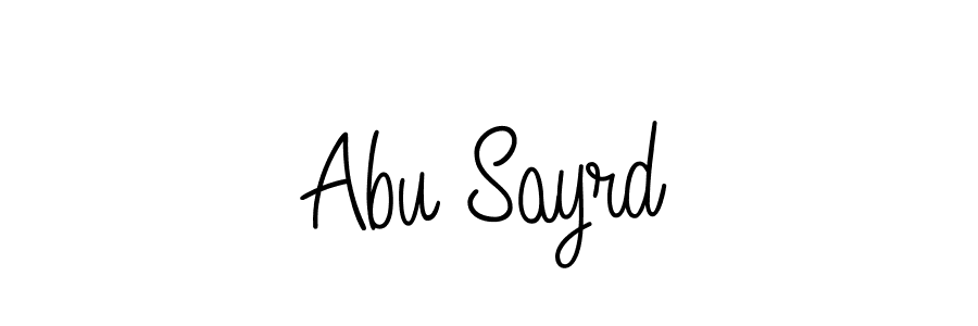 Also we have Abu Sayrd name is the best signature style. Create professional handwritten signature collection using Angelique-Rose-font-FFP autograph style. Abu Sayrd signature style 5 images and pictures png