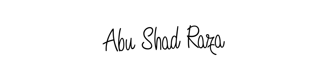 How to make Abu Shad Raza signature? Angelique-Rose-font-FFP is a professional autograph style. Create handwritten signature for Abu Shad Raza name. Abu Shad Raza signature style 5 images and pictures png