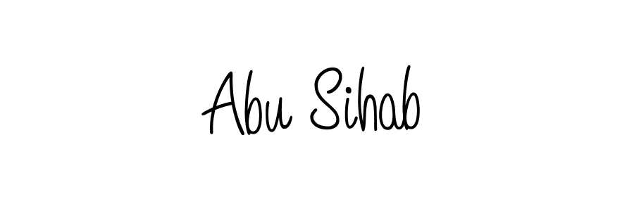 Create a beautiful signature design for name Abu Sihab. With this signature (Angelique-Rose-font-FFP) fonts, you can make a handwritten signature for free. Abu Sihab signature style 5 images and pictures png