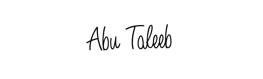 How to Draw Abu Taleeb signature style? Angelique-Rose-font-FFP is a latest design signature styles for name Abu Taleeb. Abu Taleeb signature style 5 images and pictures png
