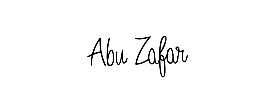 Abu Zafar stylish signature style. Best Handwritten Sign (Angelique-Rose-font-FFP) for my name. Handwritten Signature Collection Ideas for my name Abu Zafar. Abu Zafar signature style 5 images and pictures png