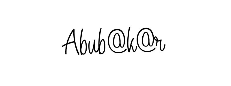 Here are the top 10 professional signature styles for the name Abub@k@r. These are the best autograph styles you can use for your name. Abub@k@r signature style 5 images and pictures png