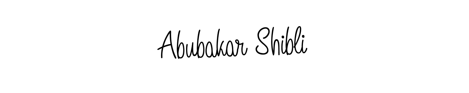 if you are searching for the best signature style for your name Abubakar Shibli. so please give up your signature search. here we have designed multiple signature styles  using Angelique-Rose-font-FFP. Abubakar Shibli signature style 5 images and pictures png