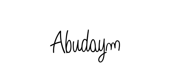Best and Professional Signature Style for Abudaym. Angelique-Rose-font-FFP Best Signature Style Collection. Abudaym signature style 5 images and pictures png