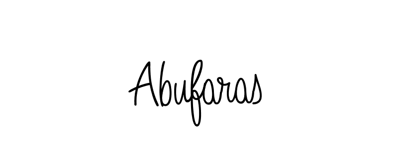 How to make Abufaras name signature. Use Angelique-Rose-font-FFP style for creating short signs online. This is the latest handwritten sign. Abufaras signature style 5 images and pictures png