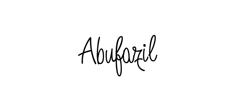 Create a beautiful signature design for name Abufazil. With this signature (Angelique-Rose-font-FFP) fonts, you can make a handwritten signature for free. Abufazil signature style 5 images and pictures png