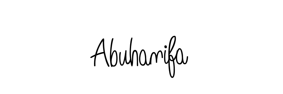 Also we have Abuhanifa name is the best signature style. Create professional handwritten signature collection using Angelique-Rose-font-FFP autograph style. Abuhanifa signature style 5 images and pictures png