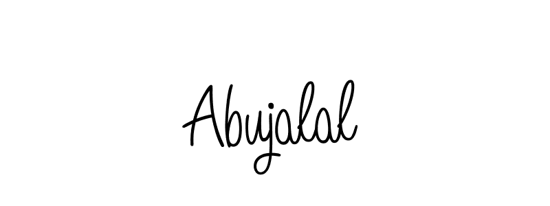 Create a beautiful signature design for name Abujalal. With this signature (Angelique-Rose-font-FFP) fonts, you can make a handwritten signature for free. Abujalal signature style 5 images and pictures png