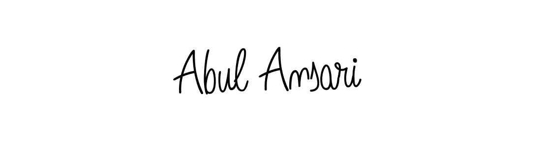 Once you've used our free online signature maker to create your best signature Angelique-Rose-font-FFP style, it's time to enjoy all of the benefits that Abul Ansari name signing documents. Abul Ansari signature style 5 images and pictures png