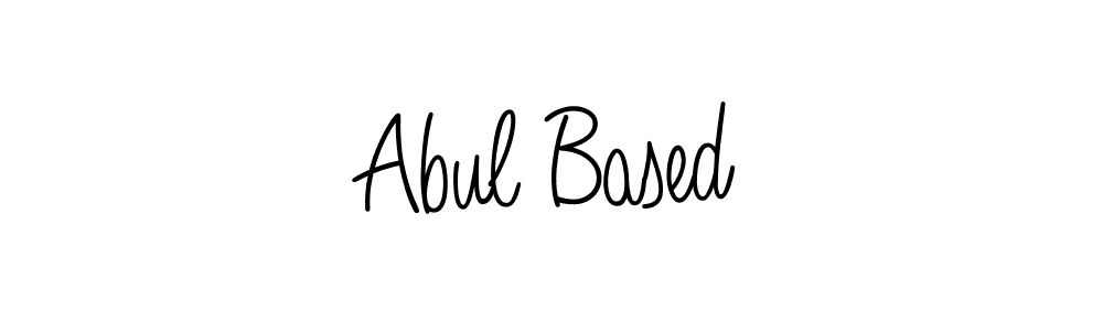 How to make Abul Based signature? Angelique-Rose-font-FFP is a professional autograph style. Create handwritten signature for Abul Based name. Abul Based signature style 5 images and pictures png