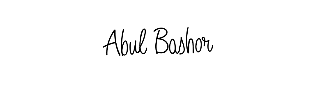 if you are searching for the best signature style for your name Abul Bashor. so please give up your signature search. here we have designed multiple signature styles  using Angelique-Rose-font-FFP. Abul Bashor signature style 5 images and pictures png