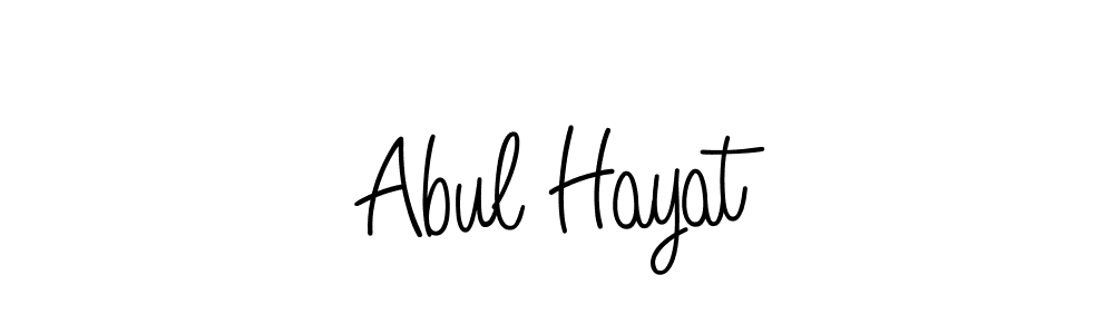Once you've used our free online signature maker to create your best signature Angelique-Rose-font-FFP style, it's time to enjoy all of the benefits that Abul Hayat name signing documents. Abul Hayat signature style 5 images and pictures png