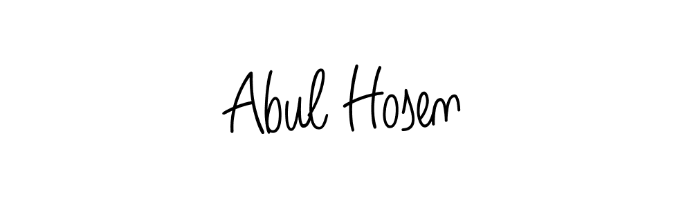 How to Draw Abul Hosen signature style? Angelique-Rose-font-FFP is a latest design signature styles for name Abul Hosen. Abul Hosen signature style 5 images and pictures png