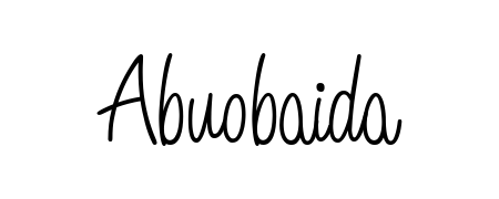 Angelique-Rose-font-FFP is a professional signature style that is perfect for those who want to add a touch of class to their signature. Get Abuobaida name fancy signature for free. Abuobaida signature style 5 images and pictures png